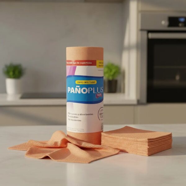 Rollo Rejilla color salmón 1 kg aprox. 120 paños